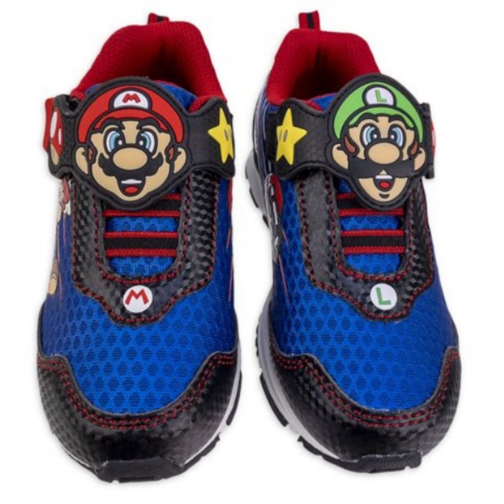 Mario and Luigi Light Up Kid Shoes